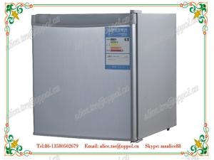 China OP-510 Gray Color Compressor Mini Upright Freezer 46L ,Restaurant Kitchen Furniture wholesale