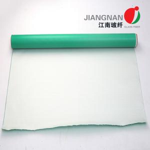 China Twill Weave Fireproof Fiberglass Fabric Coated Silicone Curtain wholesale