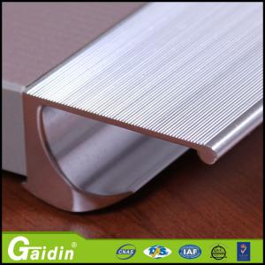 China high quality China supplier furniture accessories modern kitchen aluminum extruded profile edge handles wholesale