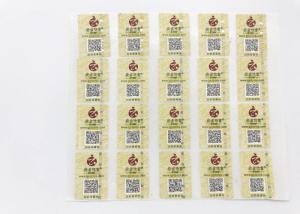 China Vinyl Material Permanent Adhesive Label Sticker Oil - Proof Environmentally Friendly wholesale