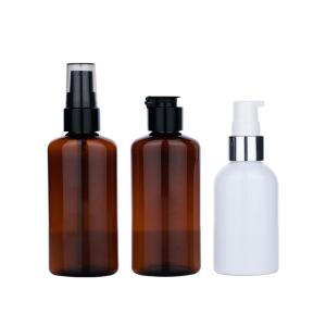 China 60ml 80ml Brown Plastic Trigger Sprayer Bottles wholesale