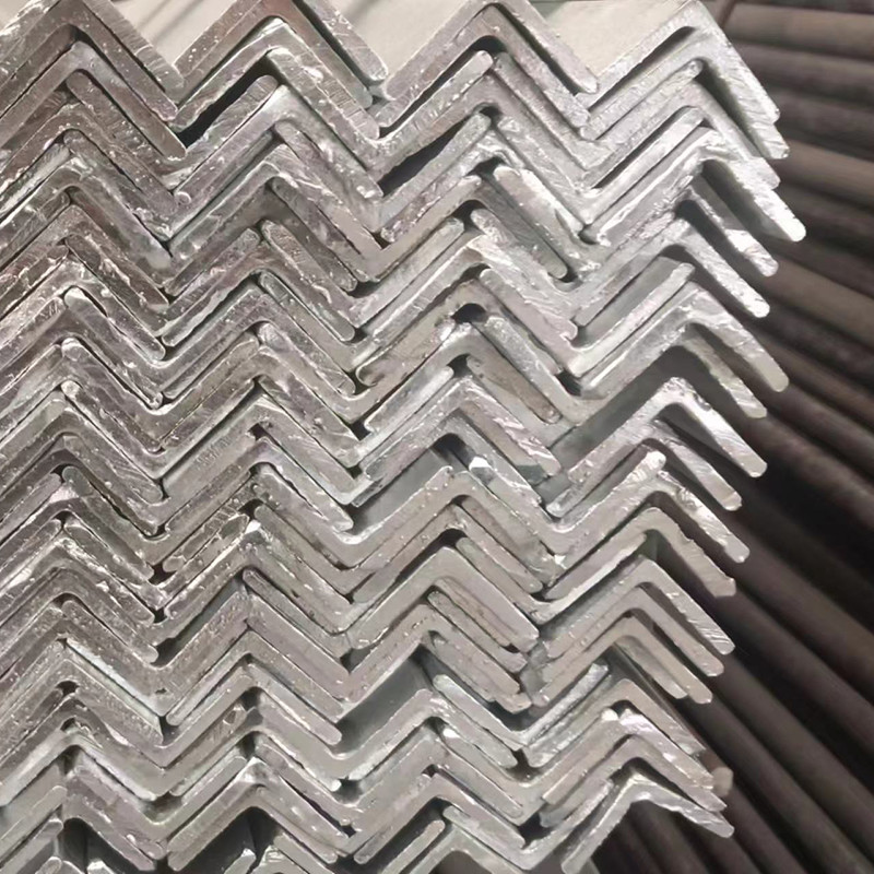 Mild Steel Plain Hot Dipped Galvanized L Shape Steel Angle For Carbon Steel Construction