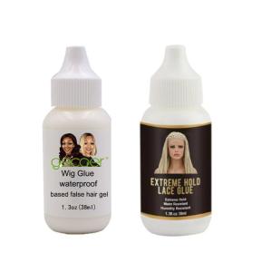 China 38ml Volume Private Label Waterproof Extreme Hold Hair Wig Adhesive For Wigs wholesale