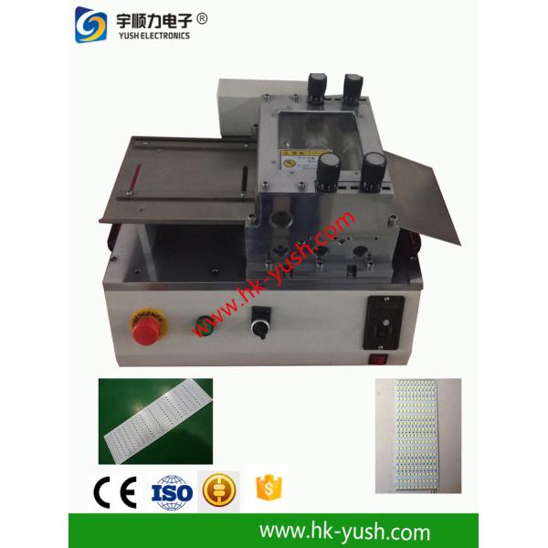 Multiple Blades LED Cutting Machine Desktop PCB Depanelizer For LED Light Bar Aluminum Boards