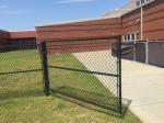 Black PVC Coating Chain Link Fence Roll 6ft 7ft 8ft