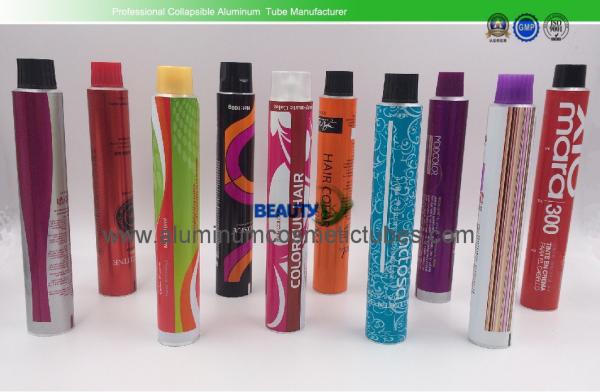 50ml 60ml Aluminum Collapsible Tubes 40mm - 200mm Length Offset Printing
