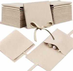 China Custom Debossed Cosmetic And Jewelry Travel Bag Pouches Microfiber Suede wholesale