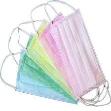 China Consumable 3 Ply Non Woven Face Mask , Disposable Earloop Face Mask Safety wholesale