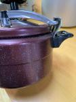 Aluminium Non Stick Pressure Cooker 9 Litre With Safety Valve