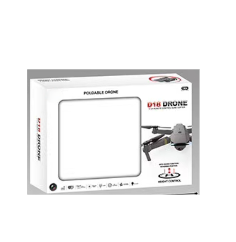 Remote Control D18Hw/D18 Brushless Drone Motor Fast Shipping Camera Included 100m-300m Control FPV Distance