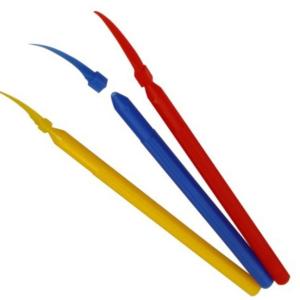 China High Quality Wooden Wedge Disposable Long Handle Wedges Dental Wedges Plastic wholesale