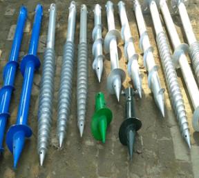 China API fence post Steel Ground Screw House Foundation Q235 wholesale