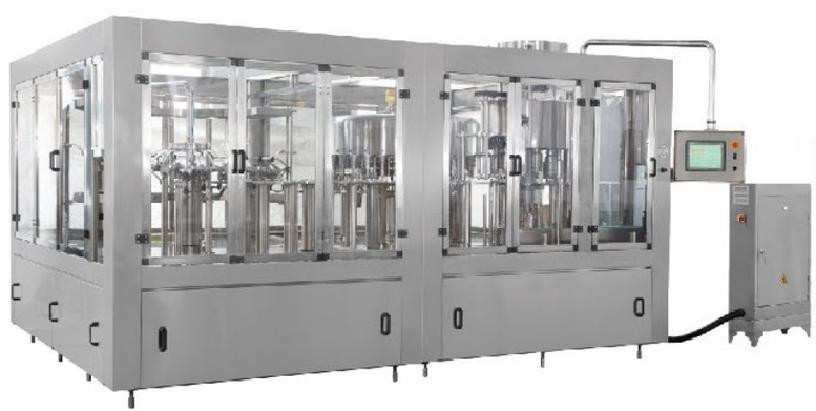 Touch Screen BFS-4500 Fill Seal Machine For 50-500ml Bottles/Cans
