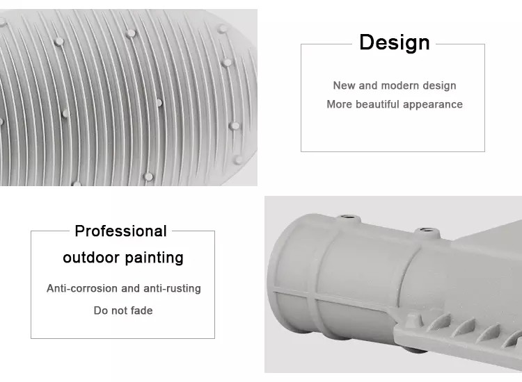 Outdoor 150w Outside Street Lights CE EMC ROHS Certification High Brightness