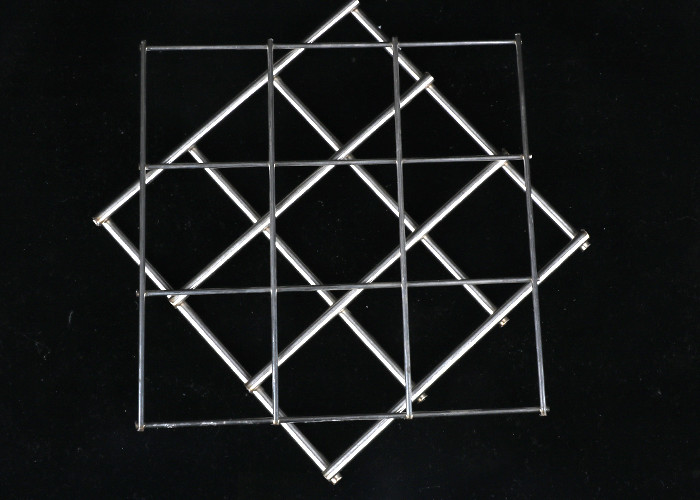 1mm 304 316 316l Stainless Steel Welded Wire Mesh Panel Square Hole