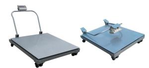 China Movable Stainless Steel Platform 3T Electronic Floor Scale Non Slip wholesale