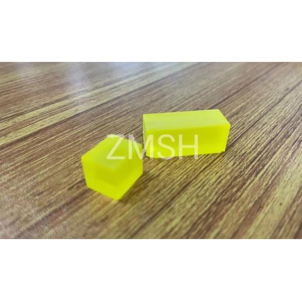 Ce Dopped YAG Laser LED Yellow Single Crystal 550nm Fluorescent Screen Photodiode