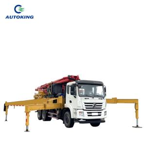 China 60M Diesel Pump Truck 18000kgs Truck Mounted Pump Large Volume wholesale