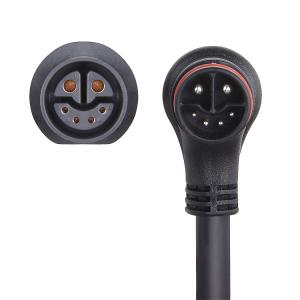 China Waterproof Electric Bike Connector ISO9001 M25 2+4 Pin For High Current Battery wholesale