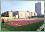 Waterproof Smooth Surface Soccer Artificial Grass PP + Net Backing Material