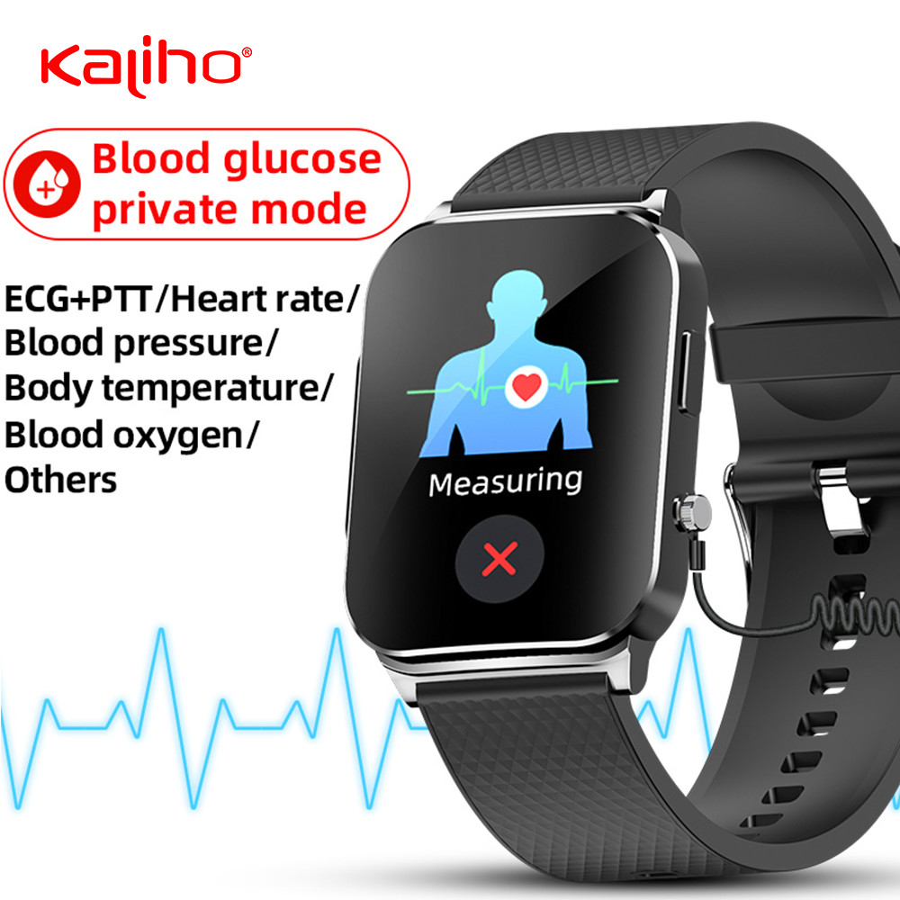Stopwatch Supported ECG Smart Watch Multi Sport Mode For 100 Modes Voice Assistant Supported