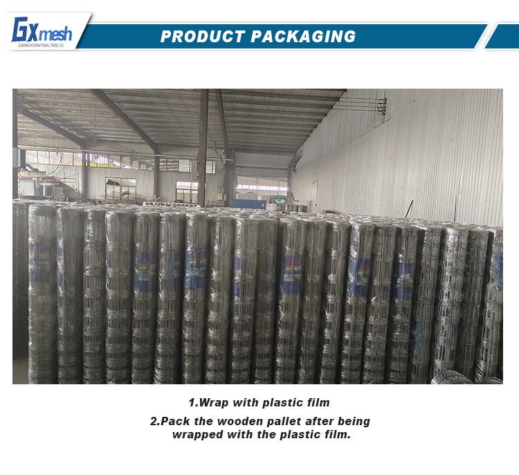 Sell High-Quality Good Price Cattle Grassland Farm Wire Mesh Fence Field Mesh Animal Breeding Grassland Fence