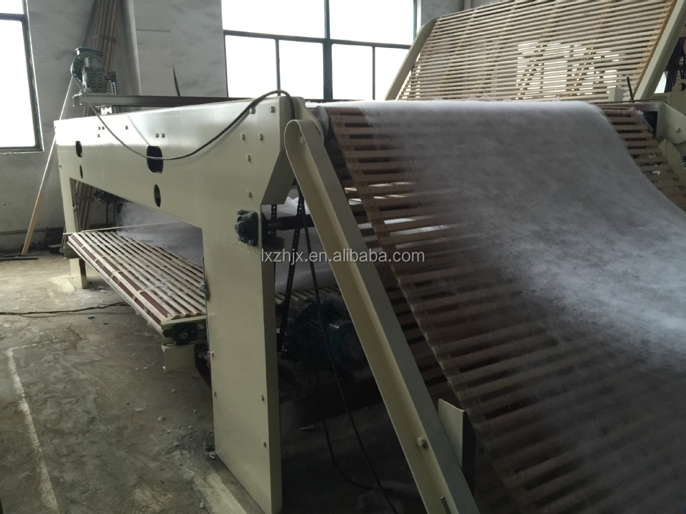 Soft Mattress Jacket Interlining Poly Wadding Production Line Machinery