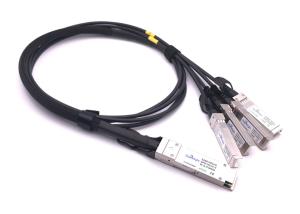 China 40g Qsfp+ To 4sfp+ Dac Passive Direct Attach Copper Cable 30awg 28awg wholesale