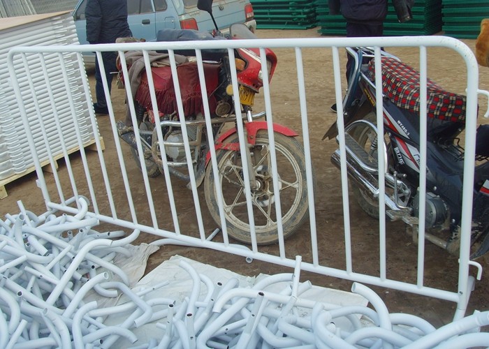 Concert Crowd Control Barriers Color Customized With Full Hot Dipped Galvanized