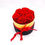 Long Lasting Natural Touch Preserved Flowers In Box For Jewelry Gifts