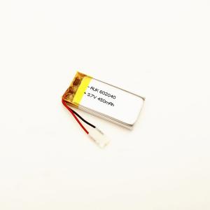 China 602040 Li Po Battery 3.7V Lithium Batteries 450mAh Lipo Rechargeable Cell For Smart Wearable Walkie Talkie GPS PSP Game wholesale