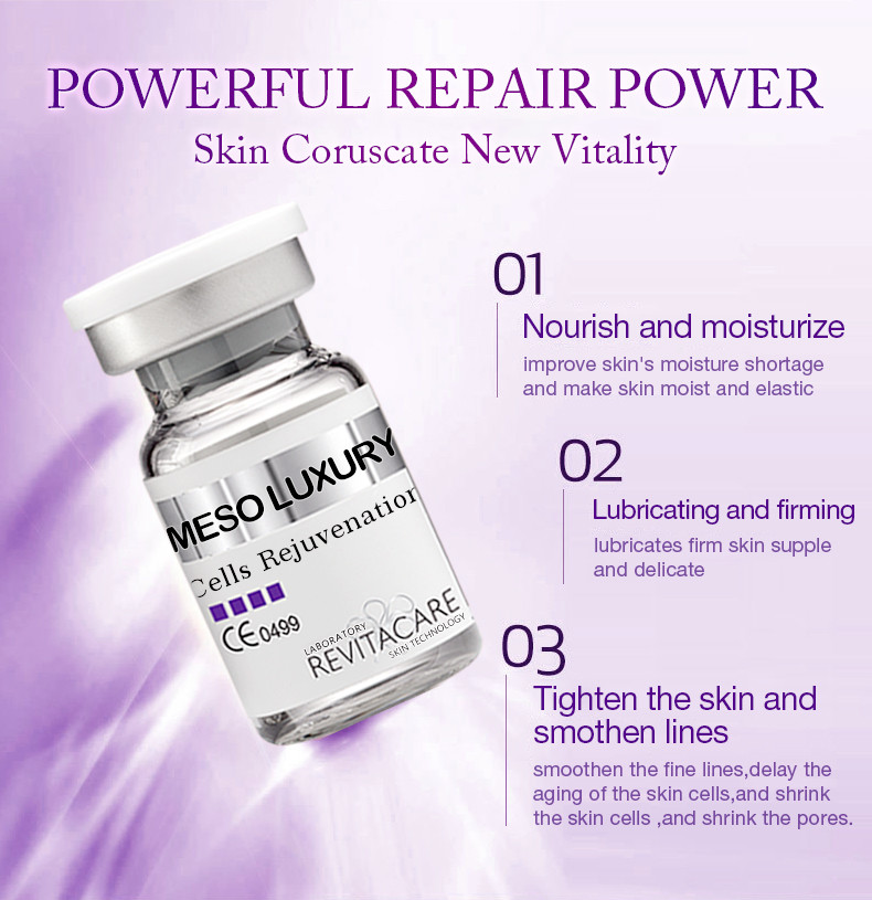 Meso Cell Rejuvenating Power Serum Anti Aging Microneedling For Skin Whitening