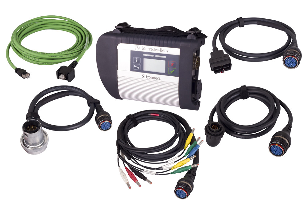 Laptop PC Benz MB Star C3 C4 Diagnostic Cables
