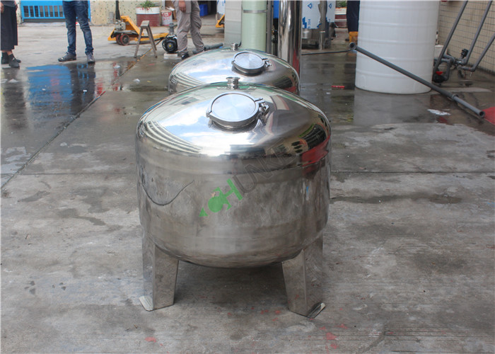 Stainless Steel Sterile RO Water Storage Tank Single Layer Or Jacket Structure