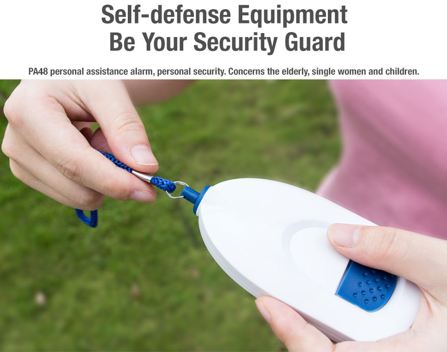 Portable Personal Self Defense Siren Security Alarm For Emergency Situation-PA48