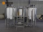 PLC Three Vessels Commercial Brewing Equipment , Fermentation Equipment