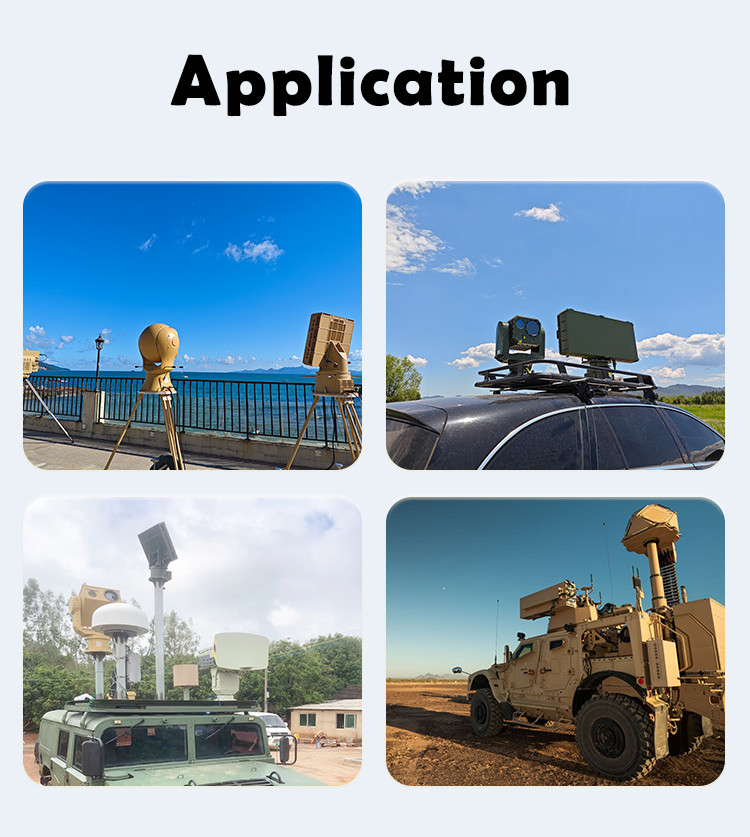 Acoustic Drone Detection Marine Surveillance Radar Compact full band