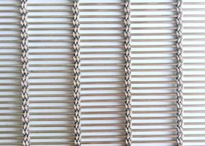 China Weave Galavanized Stainless Steel Architectural Mesh Curtains SGS wholesale
