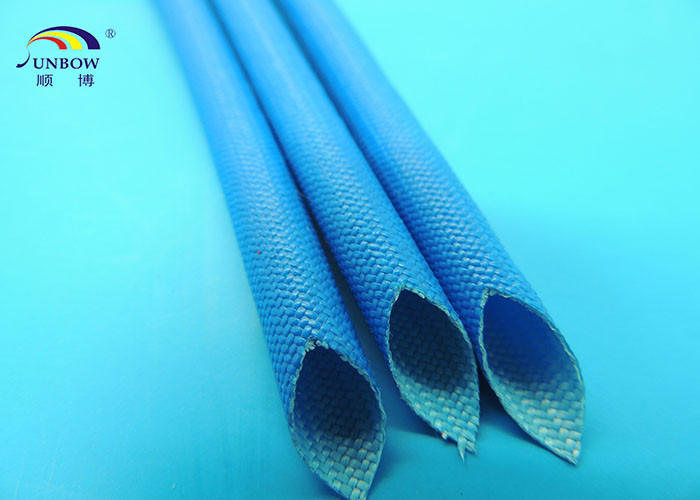 Soft White 1.5KV Silicone Fiberglass Sleeving for Wire Insulating Electric Appliance