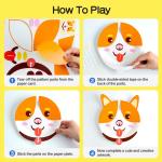 Paper Gift Box Educational Paper Crafts Animal Handmadecrafts Toy for Preschoole