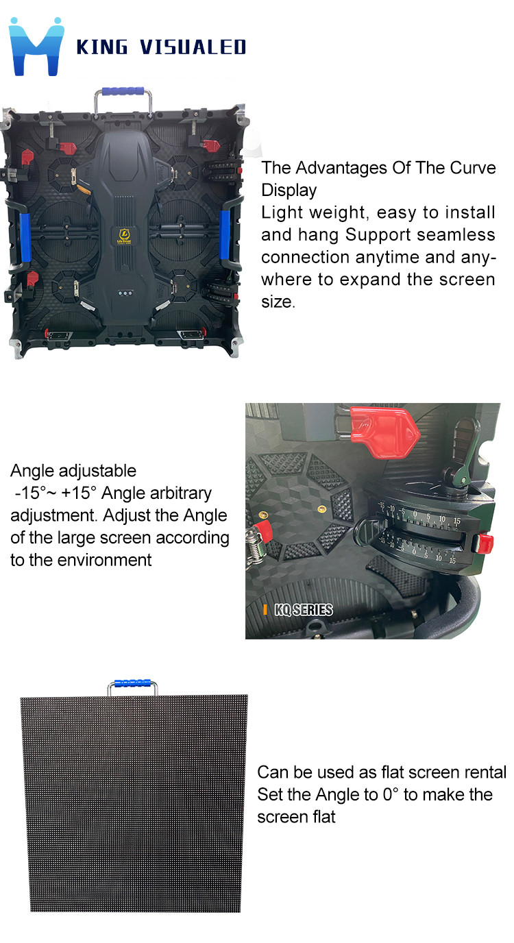 3.91mm Super Bright Flexible Led Panel Screen Display Church Conference