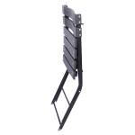 None Logo Outdoor Garden Patio Party Banquet Events Folding Portable Wood Grain