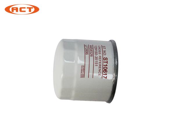 Hyundai R60 Oil Filter Komatsu White Color For Excavator Spare Parts 129150