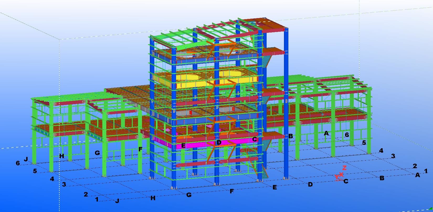 Eco Friendly High Strength Steel Structure Construction Frame Industrial Buildings