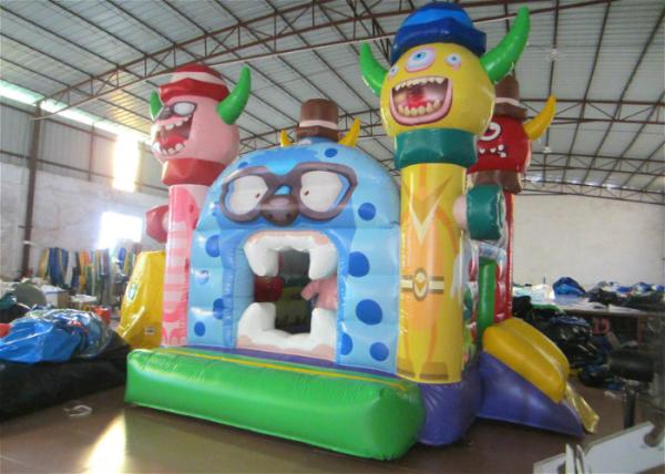 Halloween inflatable combo inflatable little monsters combo holiday festival