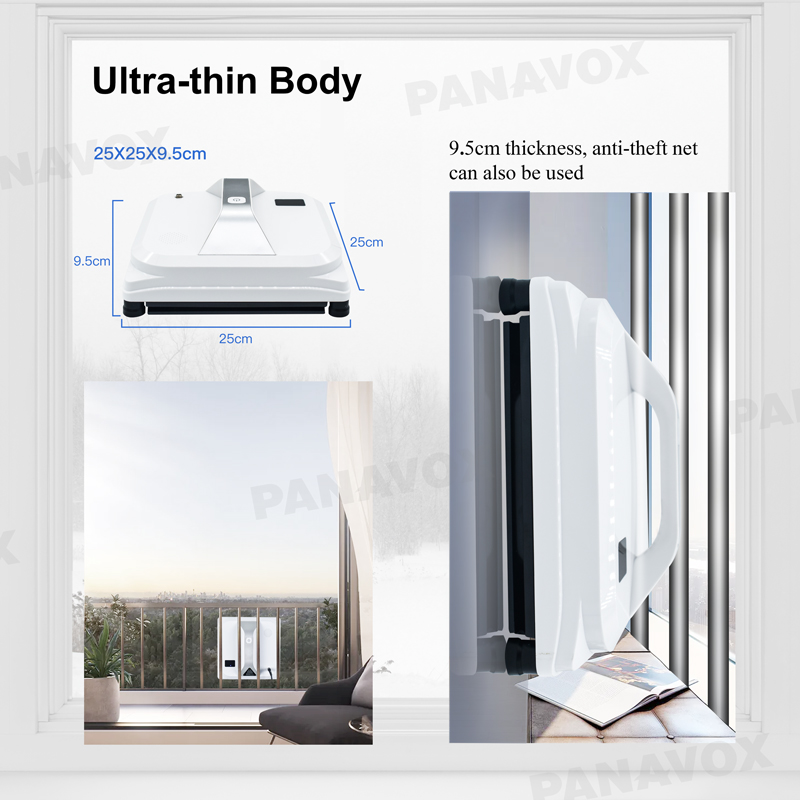 65dB Safe High Rise Window Cleaning 2800Pa 3.5Min/M2 Household House Cleaning Robot