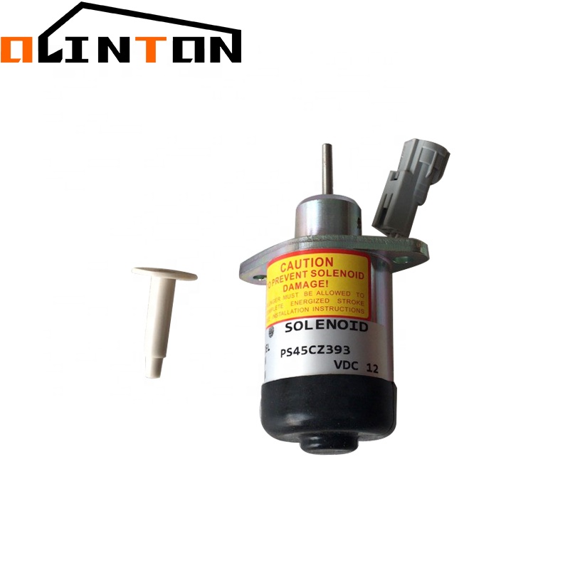 V2203L-DI 12V Power Stop Solenoid PS45CZ290 PS45CZ0254 PS45CZ250 for Skid Steer Parts