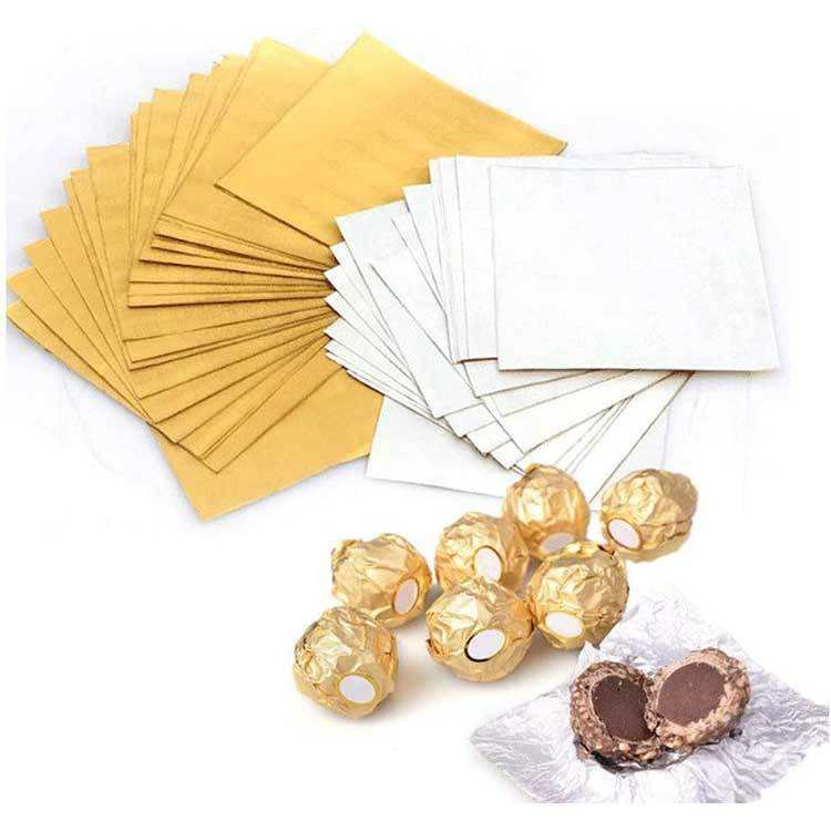 Import Customised Butter Aluminum Foil Paper White Color