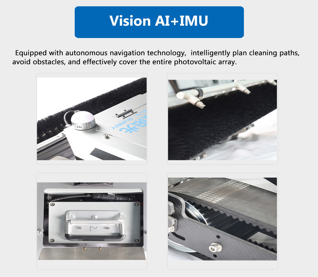 Cutting-Edge Solar Panel Cleaning Robot Revolutionary Solar Panel Cleaning Solution for Enhanced Power Generation