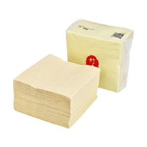 China Durable 2 Ply Unbleached Paper Napkins , Sustainable Large Paper Serviettes wholesale